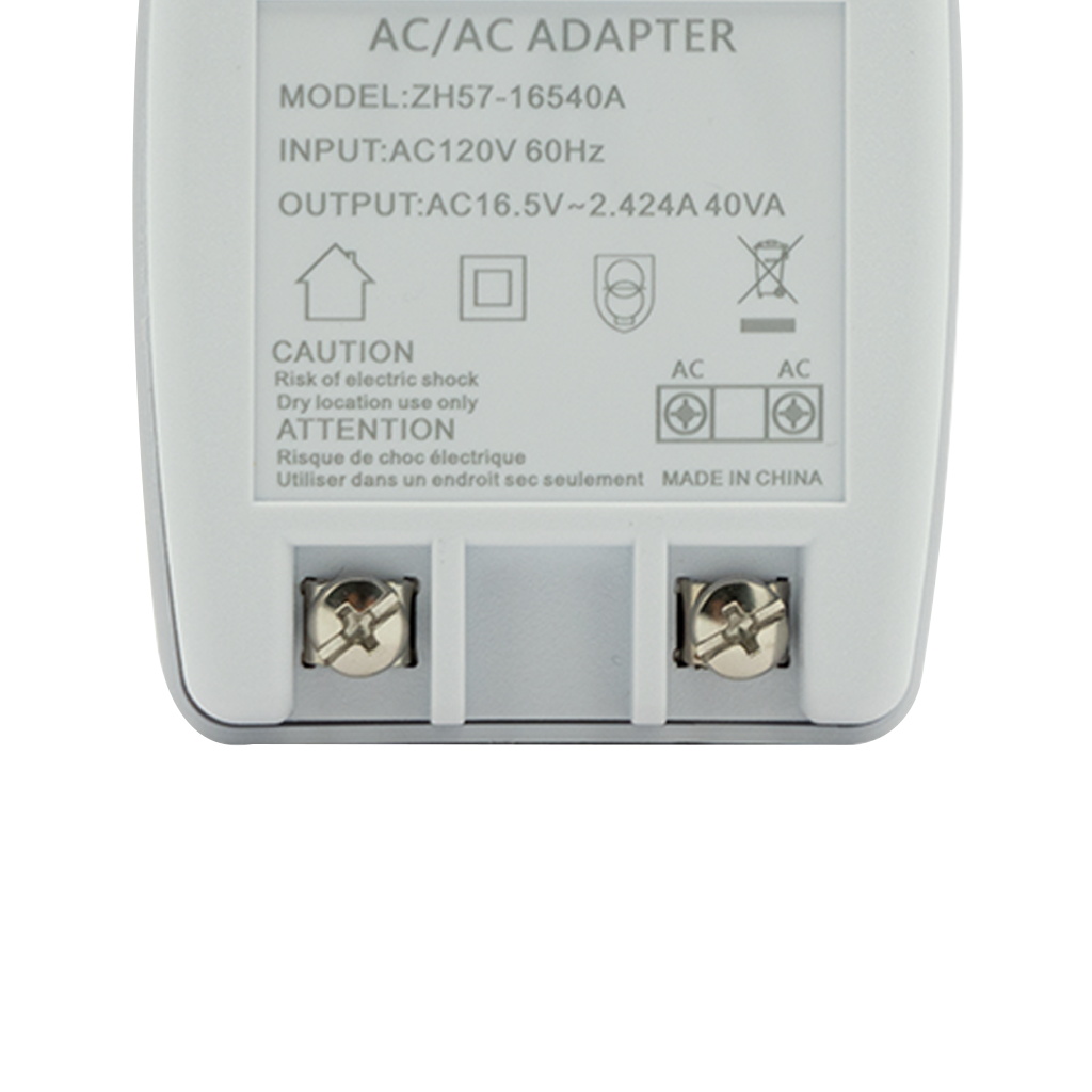 Transformador para Alarmas 16V 40 VA