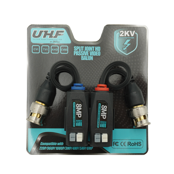 Video balun 8 MP / 4K